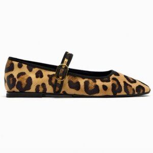 ANIMAL PRINT MARY JANE FLATS | ZARA